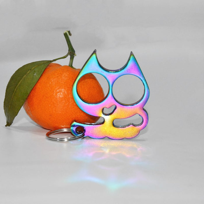 Wholesale Aluminum Alloy Multifunctional Cat Eye Keychain JDC-KC-KB022