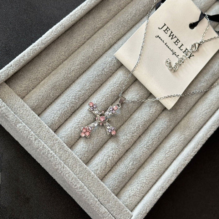 Wholesale Cross Necklace  Necklace Design Clavicle Chain