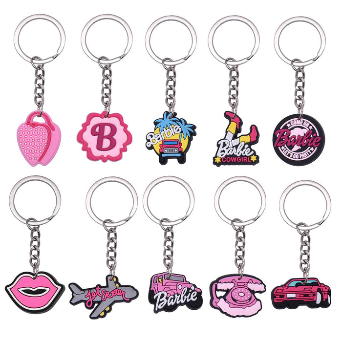 Wholesale Cute Soft Pvc Keychains Pendant JDC-KC-XinChuang002