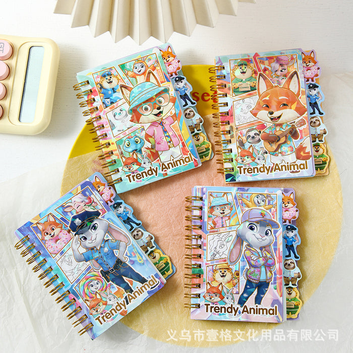 Wholesale New Animal-Themed 100K Coil Notebook