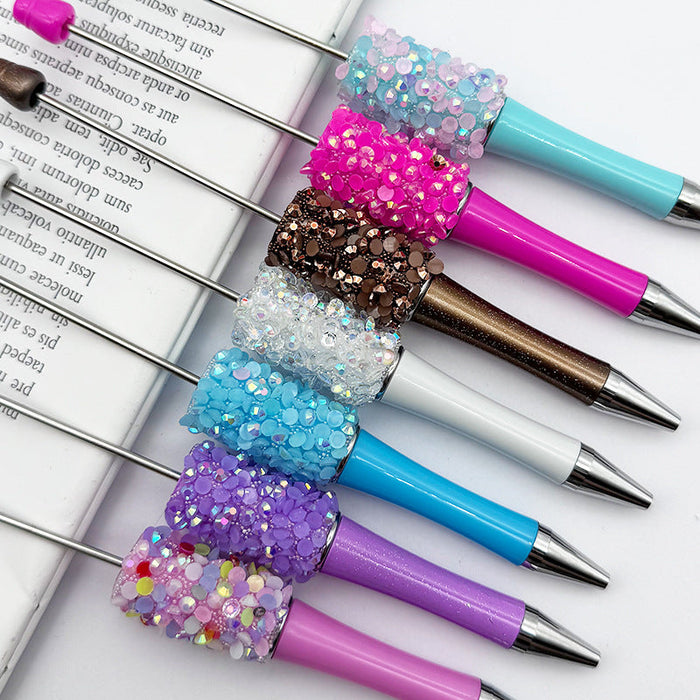 Wholesale Beadable Pens Resin Diamond Sequin DIY Pen JDC-PN-ZiCheng001