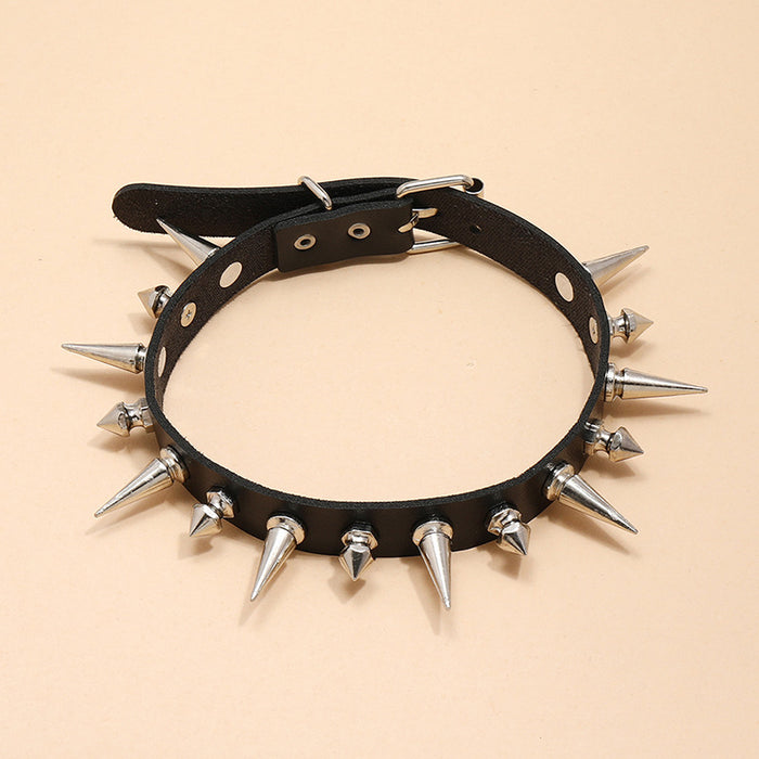 Wholesale Sharp nail collar, necklace, jewelry, fashionable women's neck chain, collarbone chain