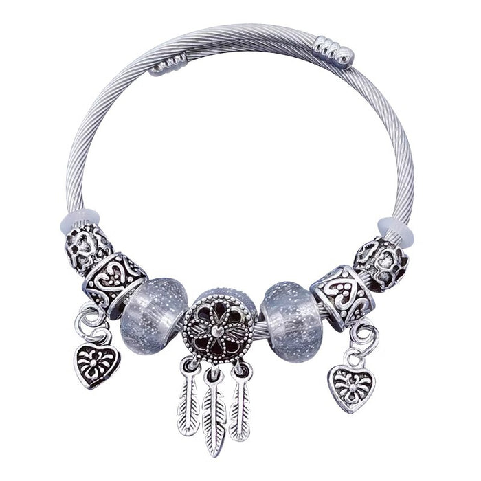 Wholesale Dream Catcher Alloy Bracelet JDC-BT-BeiHe002