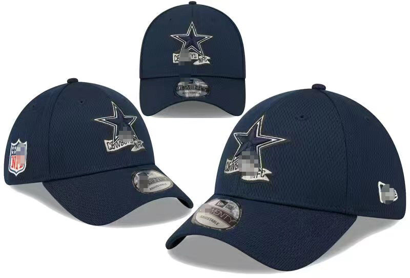 Wholesale Football Caps Embroidered Peaked Caps Outdoor Sun Protection Caps American Hip-Hop Flat-Brimmed Hats