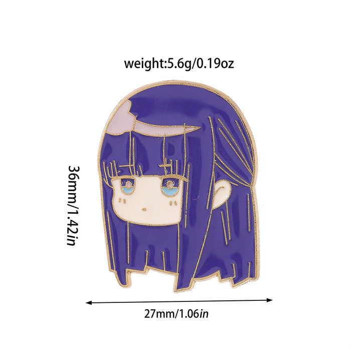 Wholesale Trendy Anime Cartoon Metal Brooch Pin Decorative Accent For Women