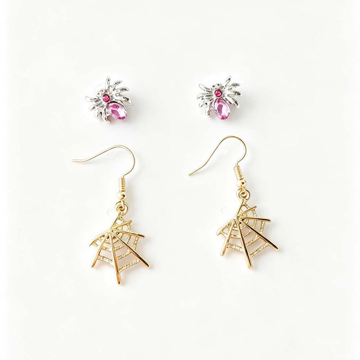 Wholesale  Earrings Set Skull Bat  Pumpkin Cat Stud Earrings Zinc Alloy Party Jewelry Accessory