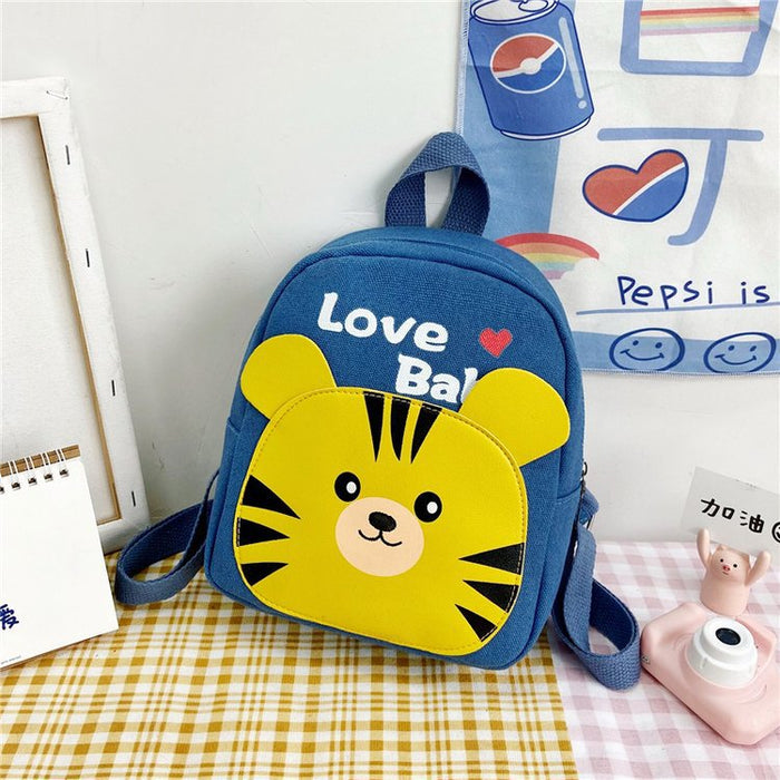 Wholesale Cartoon Soft Cute Canvas Backpack JDC-BP-YuanDuo001