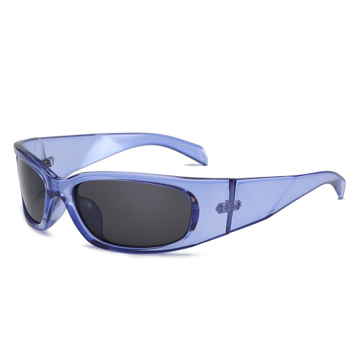 Wholesale Sunglasses with UV protection, fashionable headband, concave design, sunglasses