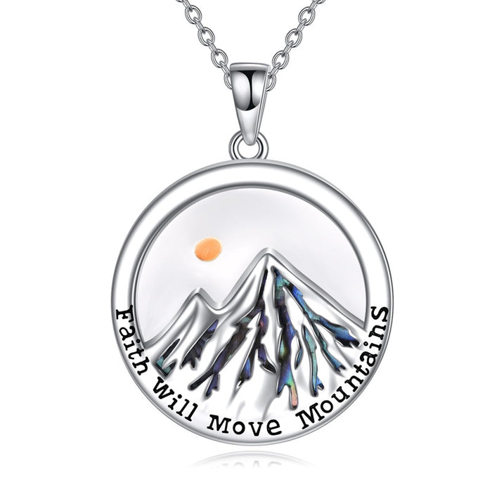 Wholesale Fashionable and minimalist faith stainless steel necklace