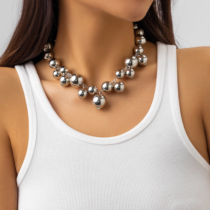 Wholesale Man made pearl short choker necklace