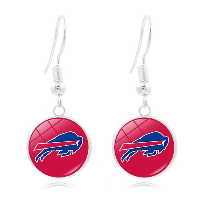 Wholesale Football Team  Pattern Earrings   Ear Jewelry