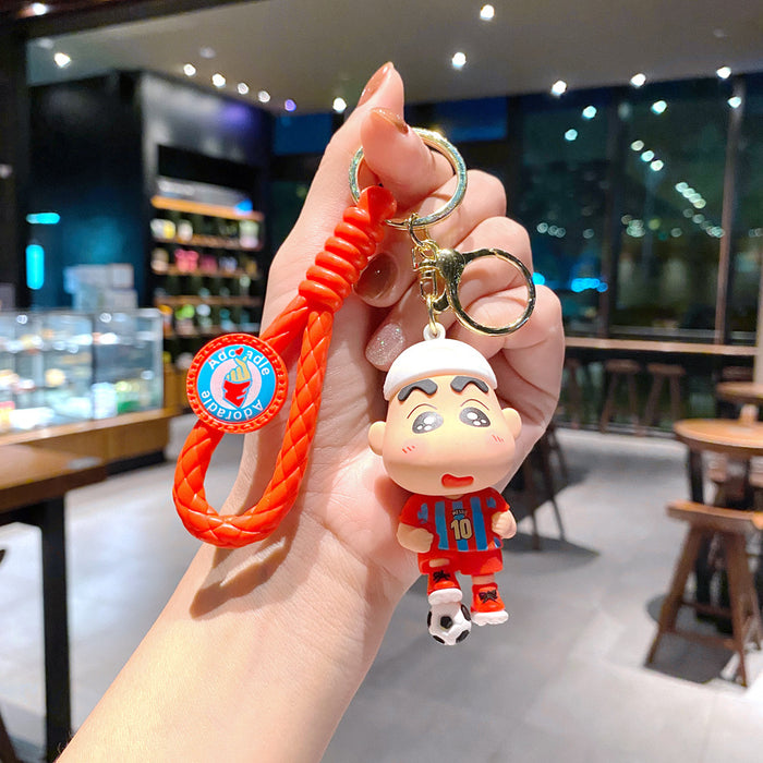 Wholesale Cartoon Glue Doll Keychain JDC-KC-Gongz046