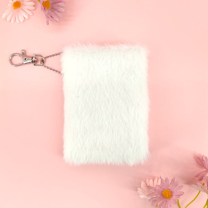 Wholesale Plush Notebook Cute Candy Color Pocket Journal for Casual Writing Gift MOQ≥2