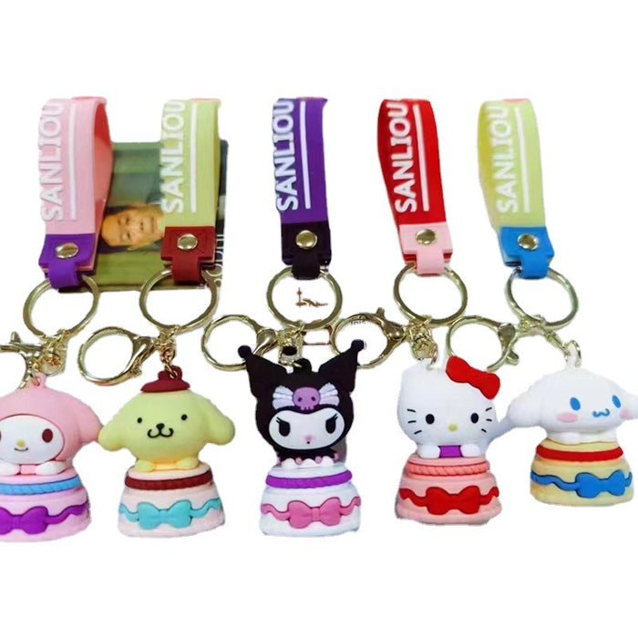 Wholesale Silicone Cartoon Doll Keychain JDC-KC-YChang001