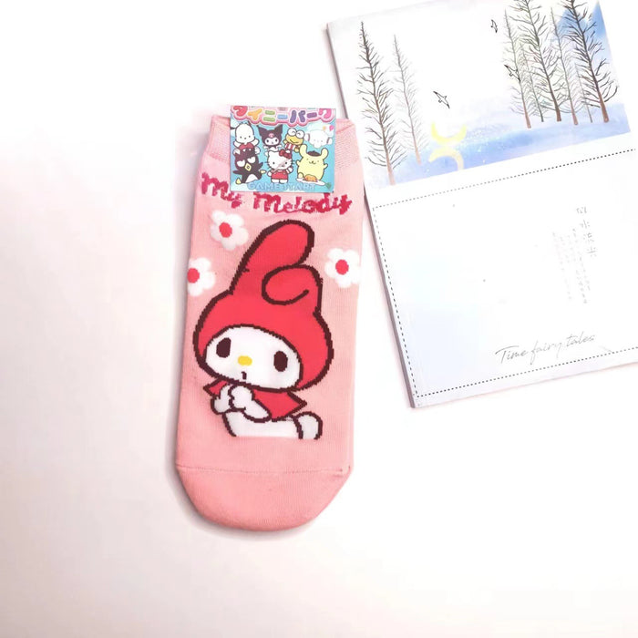 Wholesale Cotton Cartoon Short Socks JDC-SK-Xiasi005