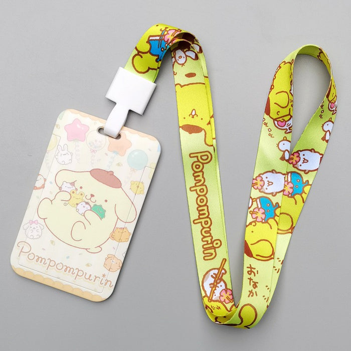 Wholesale Cartoon Style Plastic Card Holder With Neck Strap For Everyday Campus Use Stylish Gift