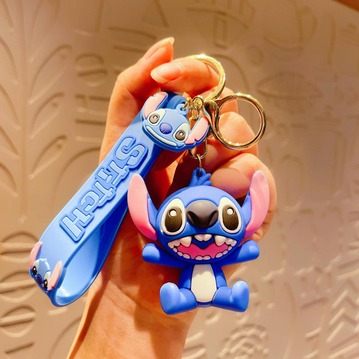 Wholesale Silicone Cute Cartoon Keychain JDC-KC-Chaow004