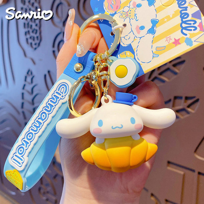 Wholesale Cartoon Doll Silicone Keychain (S) JDC-KC-BaiM071