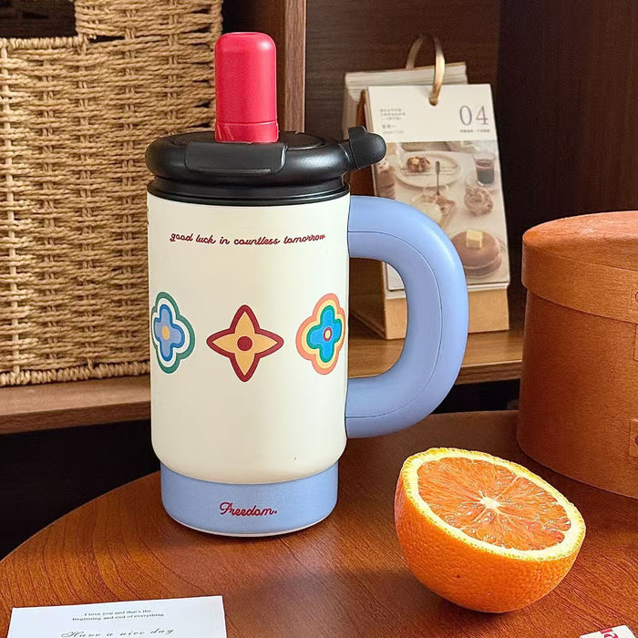 Wholesale Tumbler ice bullies cup Straw cup 316 stainless steel water bottle