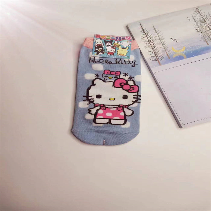 Wholesale Cotton Cartoon Short Socks JDC-SK-Xiasi005