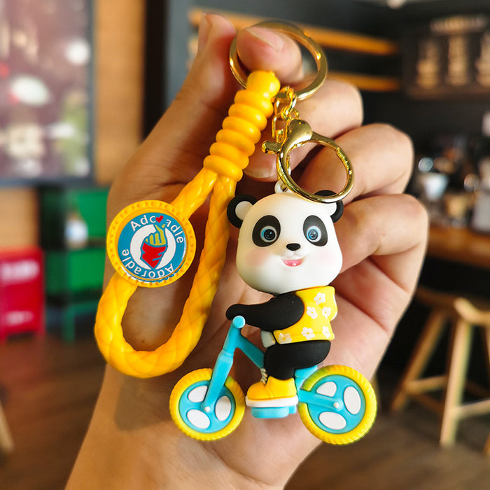 Wholesale Cartoon Doll Rubber Keychain JDC-KC-Tingm169