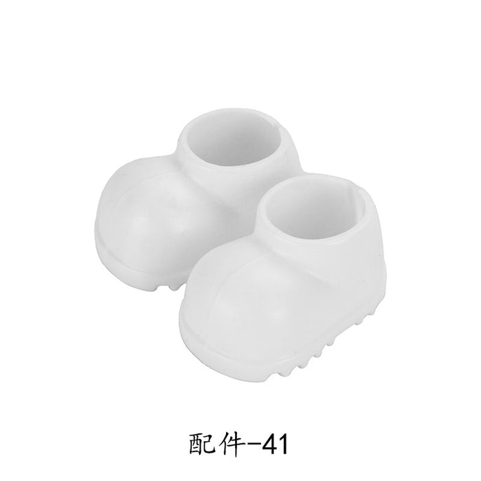 Wholesale  Adaptable Keychain Hanging Cotton Doll Plush Toy Dress-Up Shoes Boots with Pendant