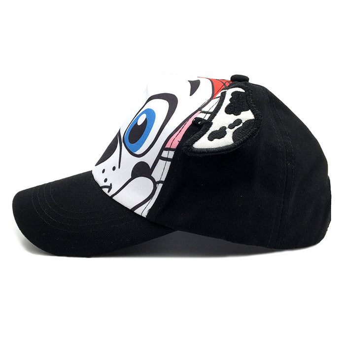 Wholesale Children' s Spring/ Summer Sunshade Cartoon Baseball Cap with Cute 3D Dog