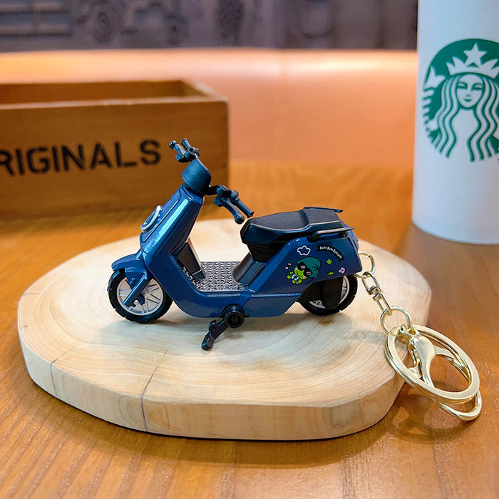 Wholesale Cartoon Alloy Electric Vehicle Model Keychains JDC-KC-YanG028