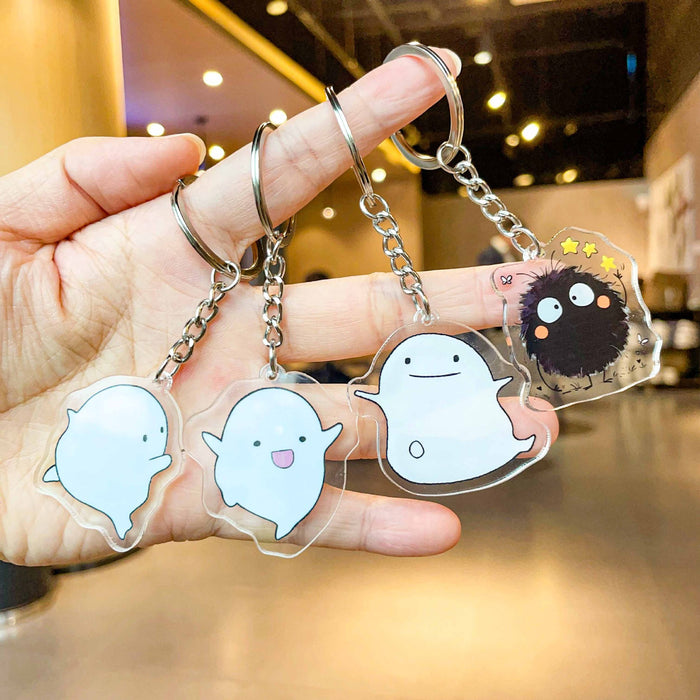 Wholesale Acrylic Cartoon Keychain JDC-KC-LeZi023