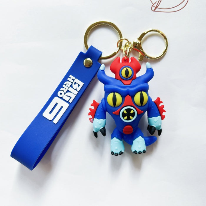 Wholesale PVC Cartoon Doll Keychain JDC-KC-WuYi192