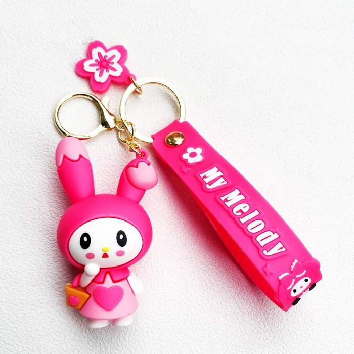 Wholesale PVC Cartoon Doll Keychain JDC-KC-WuYi181