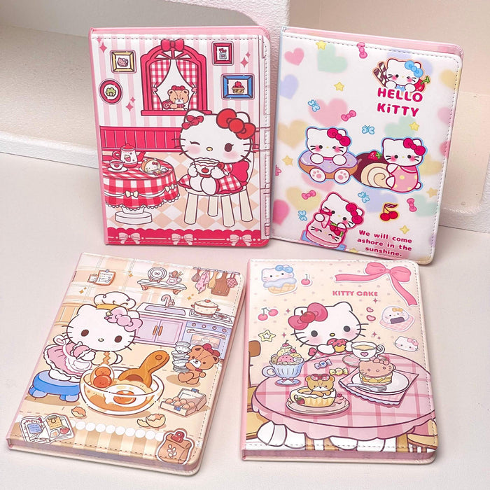 Wholesale A5 Cartoon Gold-Stamped Leather-Bound Notebook
