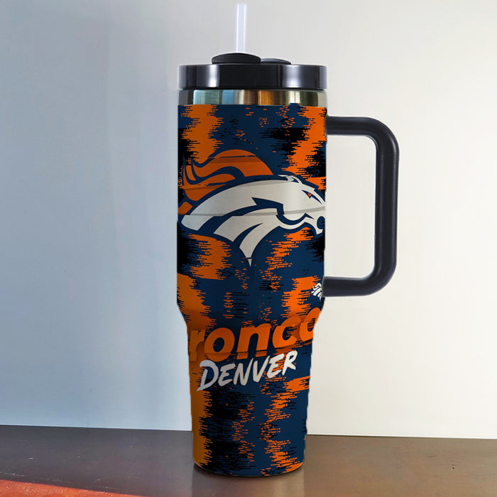 Wholesale Popular 40oz Car Cup Sf New Ice Cup Nfl American Football League Kc Thermos Cup