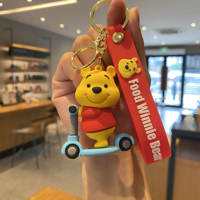 Wholesale Cartoon Doll Silicone Keychain JDC-KC-MingT266