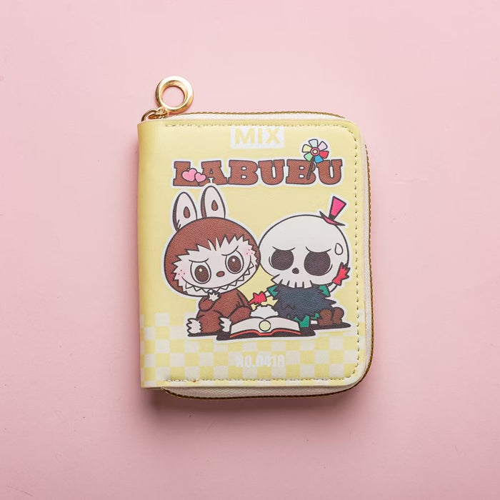 Wholesale Small Wallet Short Folding Card Holder Student Compact Multi-Compartment Wallet