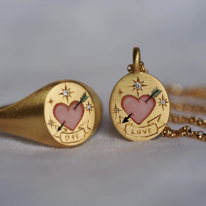 Wholesale Stainless steel painted pendant necklace