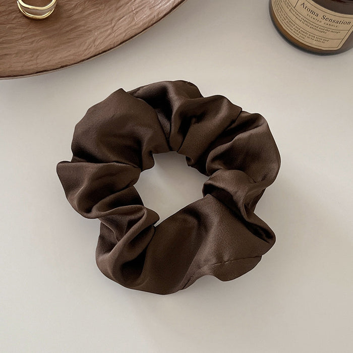 Wholesale Vintage Silk intestine hair band  rubber band female hair tie rope hair rope