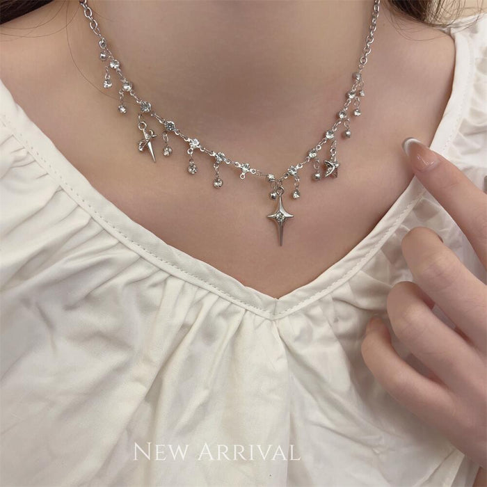 Wholesale Galaxy Necklace Star Diamond Clavicle Chain Necklace Sweet Necklace for Women