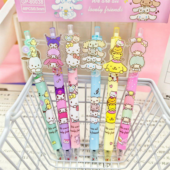 Wholesale Press gel pen acrylic patch student stationery writing smooth