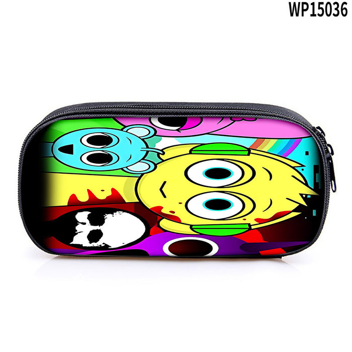 Wholesale Student Pencil Case Large Capacity Stationery Storage Bag Pencil Bag Oxford Material