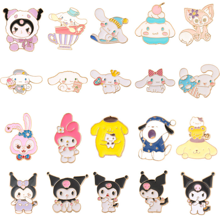 Wholesale Cartoon Cute Metal Badge JDC-BC-NanLuo001