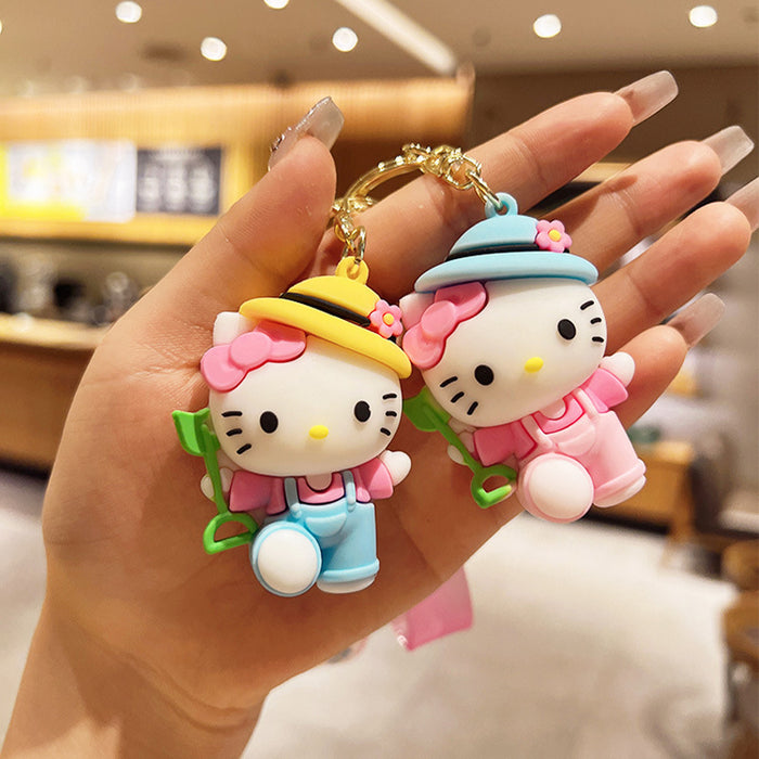 Wholesale Cartoon Doll Silicone Keychain (S) JDC-KC-JuJi006