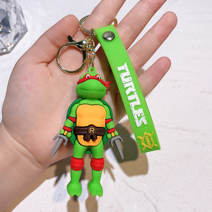 Wholesale Cartoon Silicone Doll Keychain JDC-KC-QiChao056