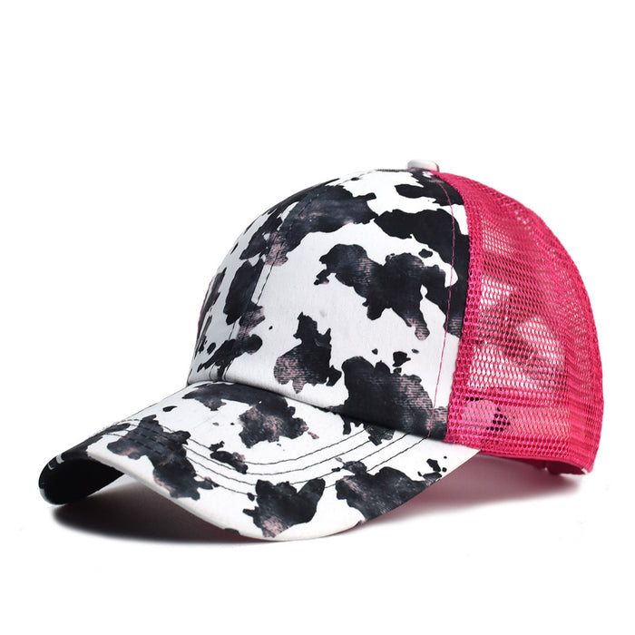 Wholesale Cotton Breathable Mesh Baseball Cap JDC-FH-YuXue001