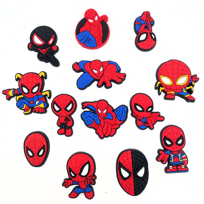 Wholesale Random 10PCS Cartoon PVC Hole Shoes Shoe Buckle JDC-SC-WanX007