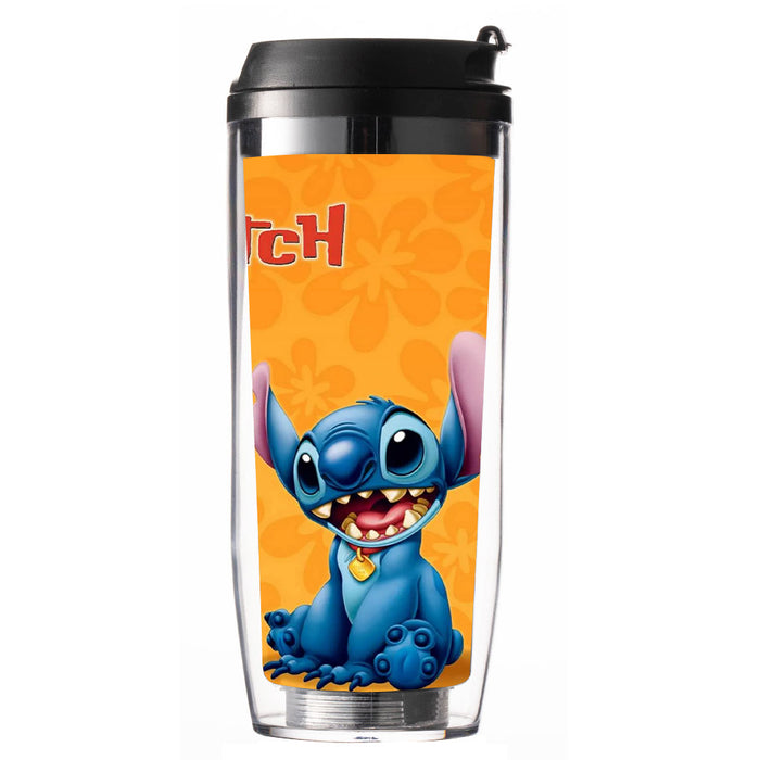 Wholesale Plastic Cartoon Printed Straw Cup JDC-CUP-WuDuomei001