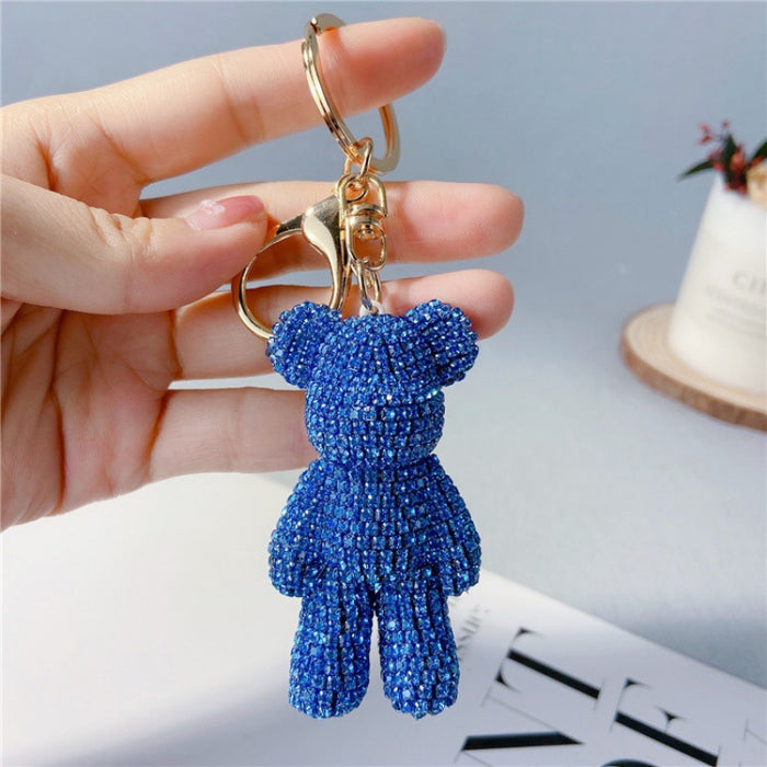 Wholesale Diamond Bear Keychains JDC-KC-JFan018