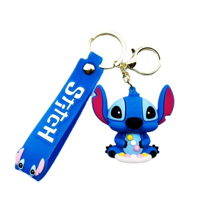 Wholesale PVC Cartoon Doll Keychain JDC-KC-WuYi143