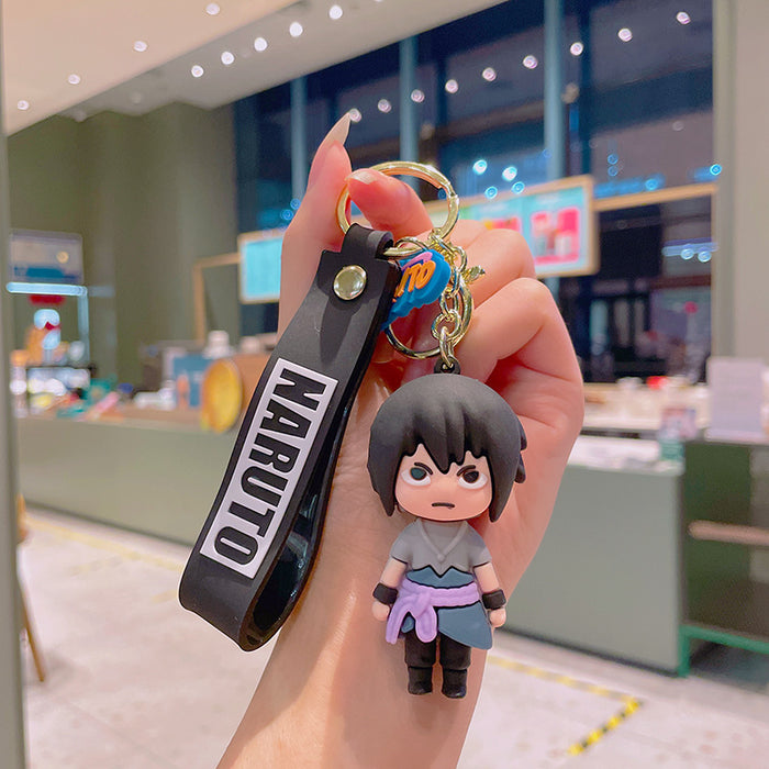 Wholesale Silicone Cartoon Doll Keychain JDC-KC-MingT231