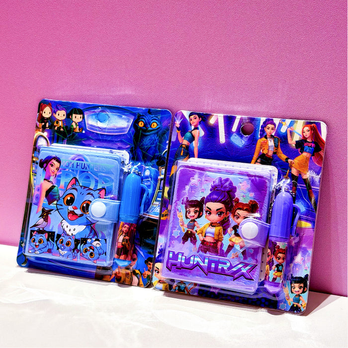 Wholesale 4pcs/ set KPOP Spiral-Bound Notebook